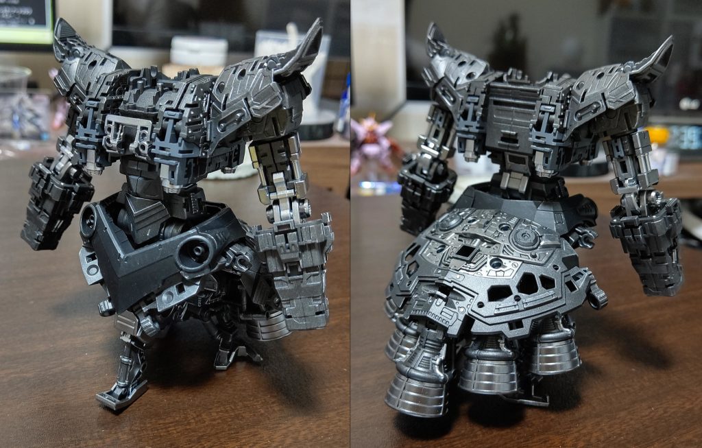 内部フレーム。大きさもあって、MGにしか見えない。