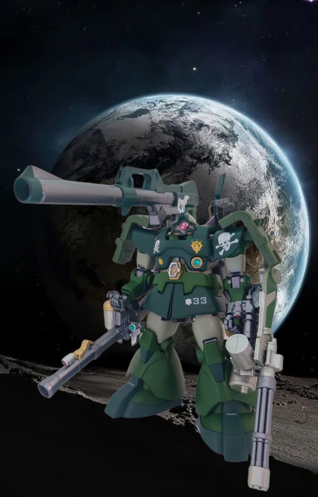 ということで、ケリィ・レズナー専用リック・ドムでした。0083スターダストメモリーは、魅力的なキャラが多くて(紫豚てめぇは許さねえ)大好きな作品なので妄想が膨らんで、納得できる形でドムを仕上げることができました!