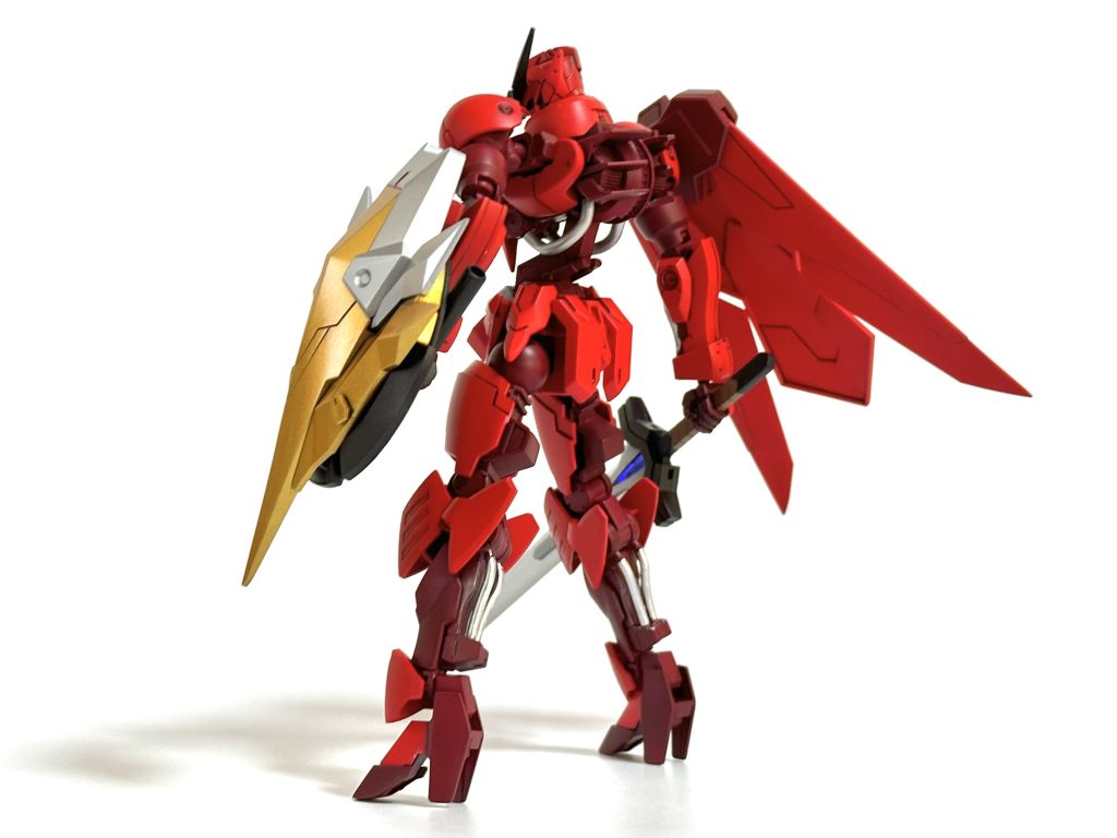 背面。実は腰で3ミリ延長してます細い！