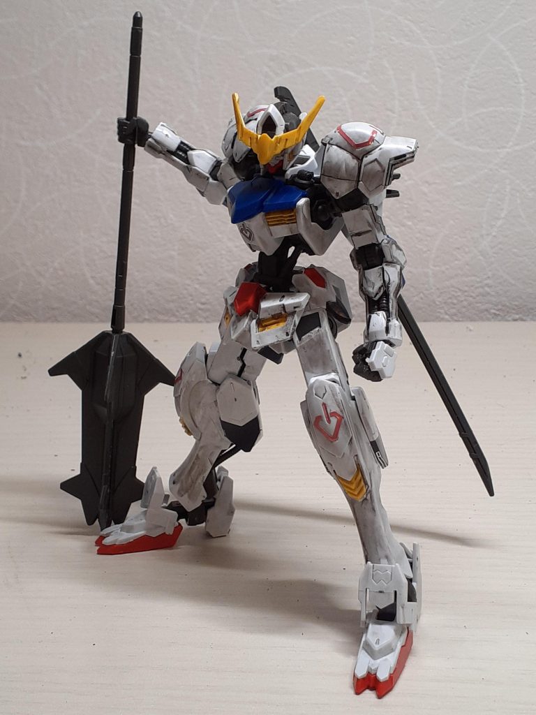 このポーズ好きこれ後で気づいたんですけど、太もも割れてますね…スミ入れの跡がこんなぶっといわけないもんね。