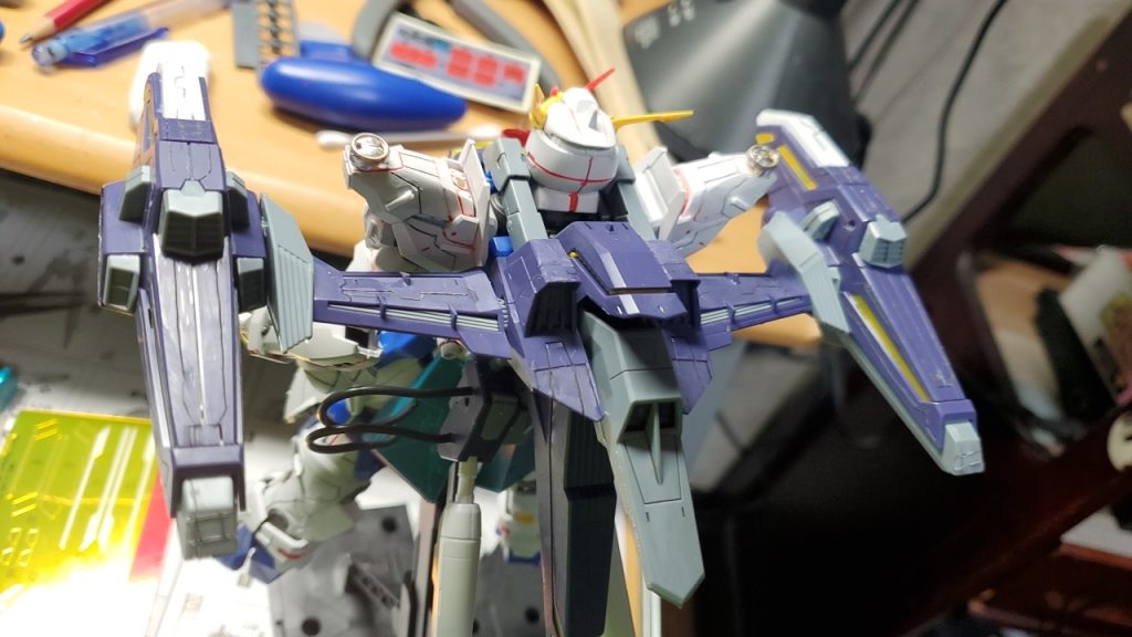 ガンダムアストレイアウトフレームD(ライジングストライカー装備)–5枚目/制作者：ジーク