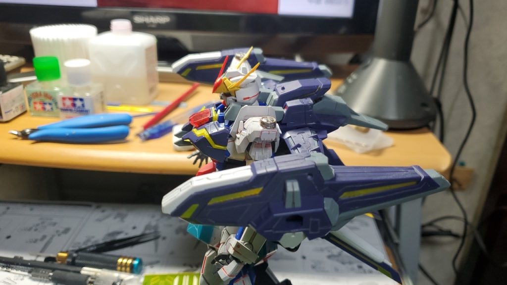 ガンダムアストレイアウトフレームD(ライジングストライカー装備)–4枚目/制作者：ジーク