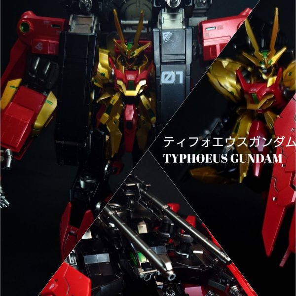 HG テイフォエウスガンダムキメラ（ティフォエウスガンダム＆クタン双竜型）