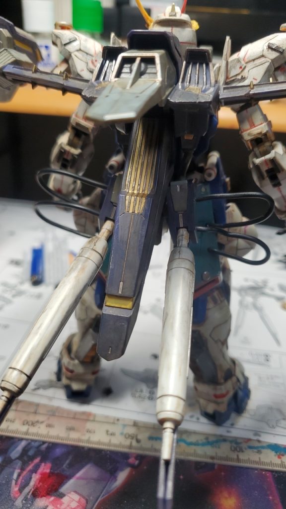 ガンダムアストレイアウトフレームD(ライジングストライカー装備)–3枚目/制作者：ジーク