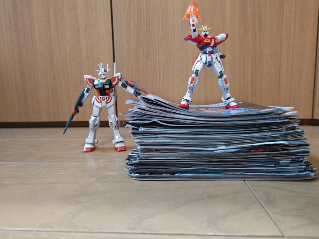 作品名：<p>自分が今まで作ってきたガンプラの説明書！</p>