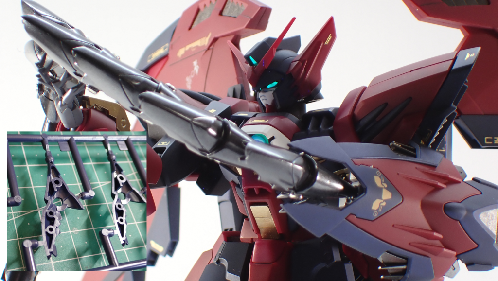 めんどくさかったのがこのヒートロッド。ぜんぶモナカです。おんなじパーツ10個の合わせ目消しはさすがにダルいっす。メタルパーツでデコレーションしてます。