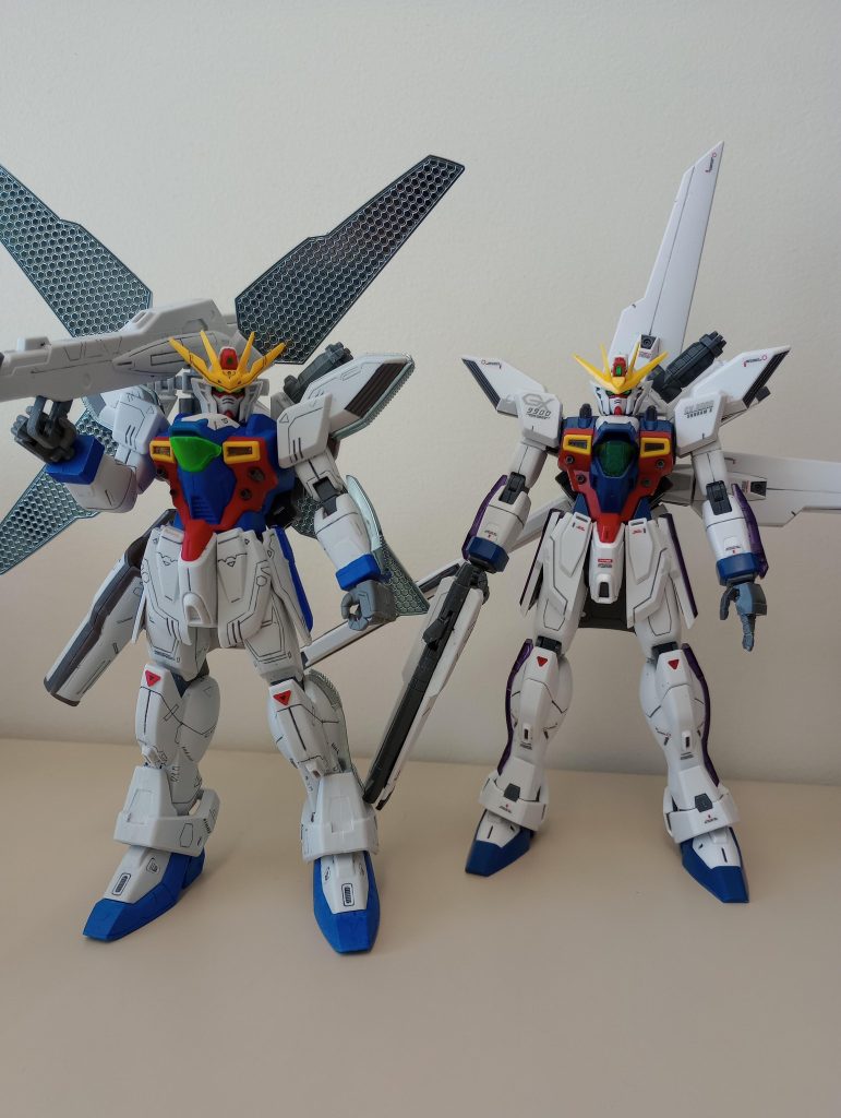 好きな機体なので、一気に2体作りました。