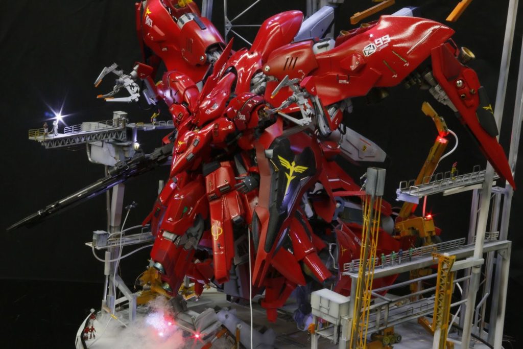 サザビー　Night in Gale装備–2枚目/制作者：batora02