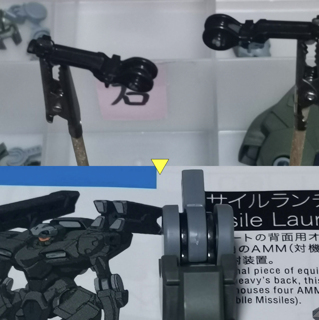 組み立ててからの部分塗装では、苦労しそうなパーツは事前に塗装しておきました。（制作速度が落ちますが、やむを得ない）