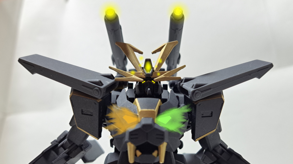 ブラック・ダブルキャノネードハイメガキャノンブラック・ライガーグレア