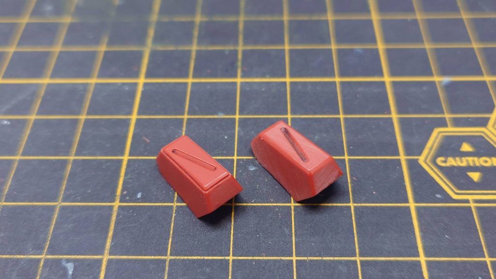 C面を団落ち処理でディテールアップに今回挑戦しました。