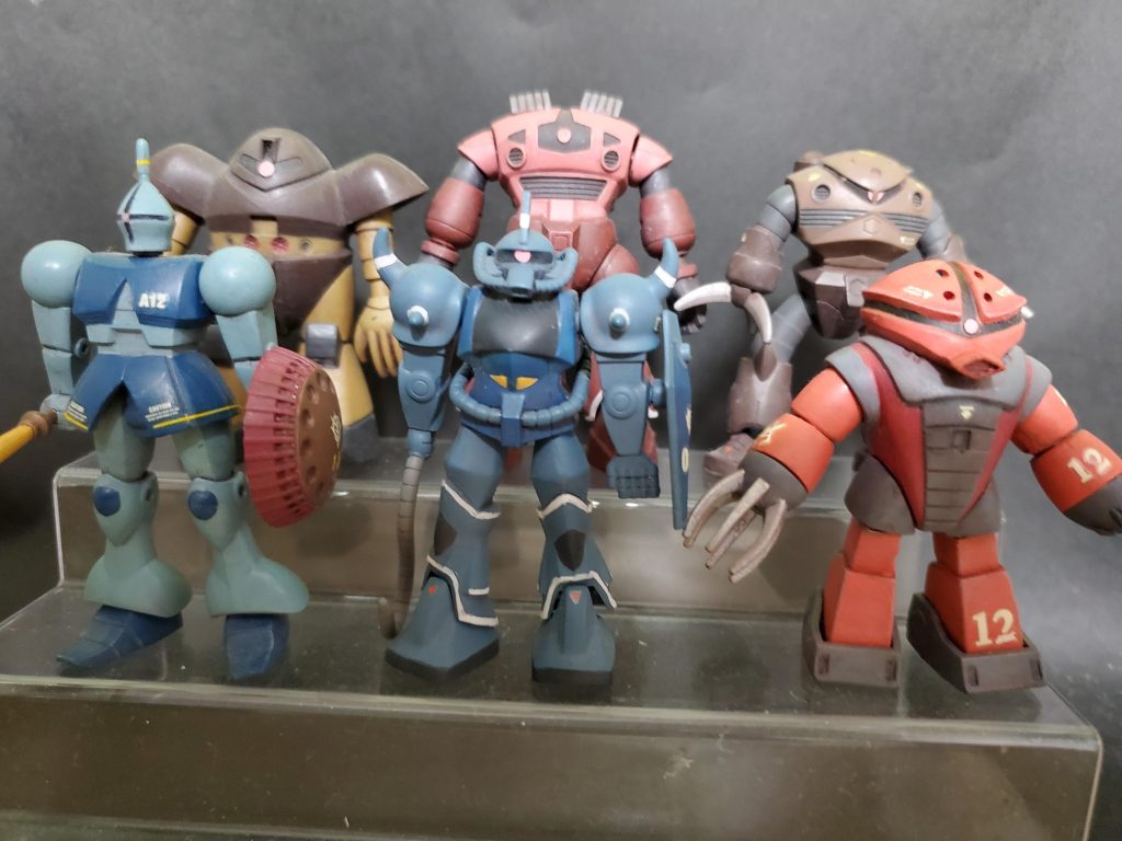 ガンプラコレクション詰め合わせ–2枚目/制作者：英吉