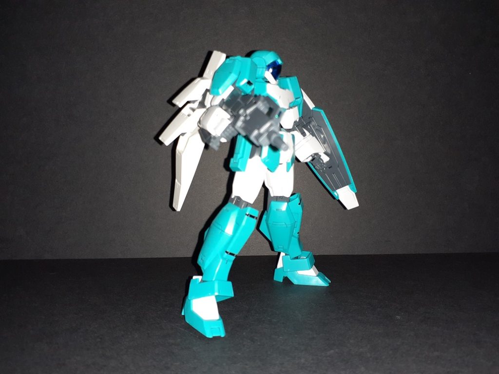 Gバウンサーのバックパックが装備できるというが劇中で誰かのカスタム機とかで出たこともなく終わった