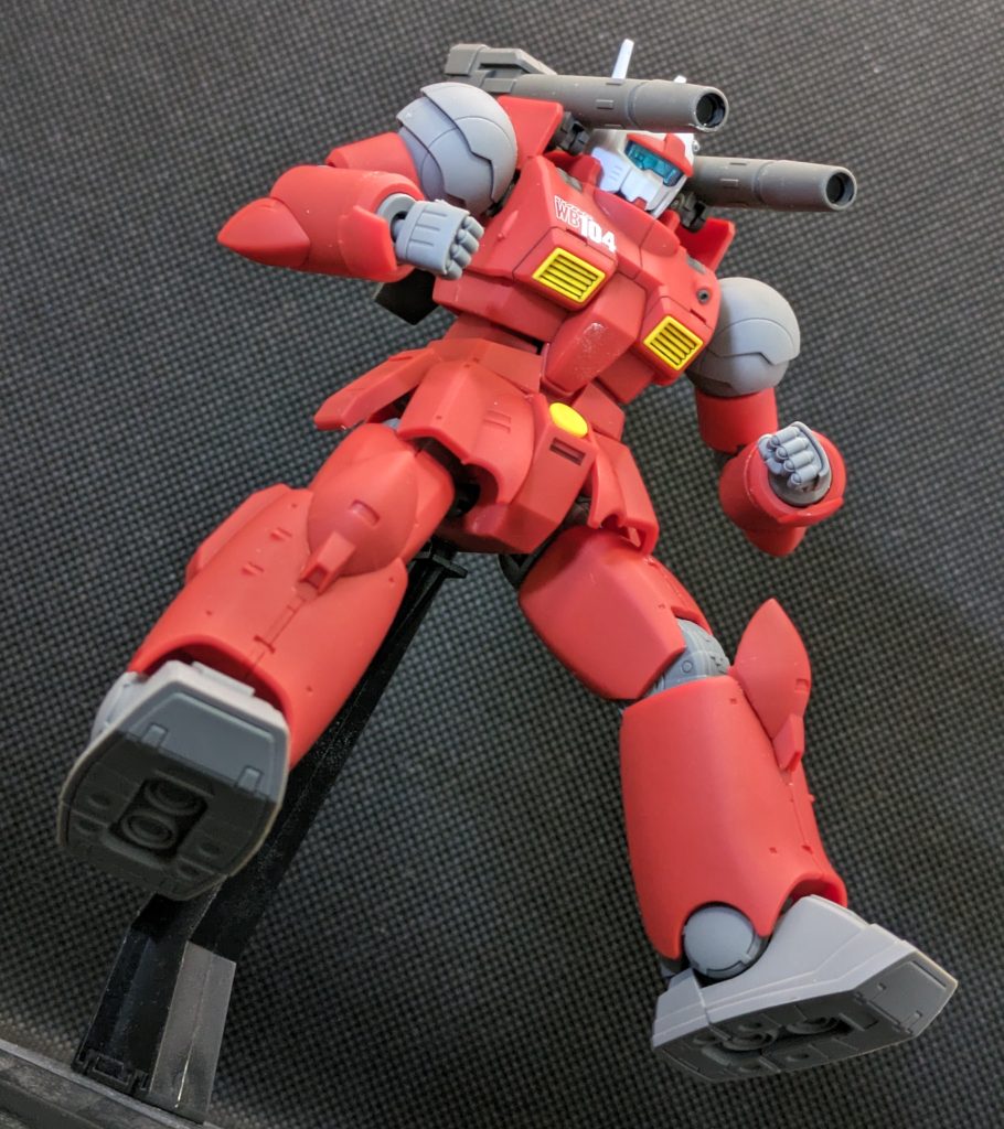 ミサイルランチャーも作ったんですけど、そっちは写真撮るの省略(笑)だって104（カイ機）ですし(笑)