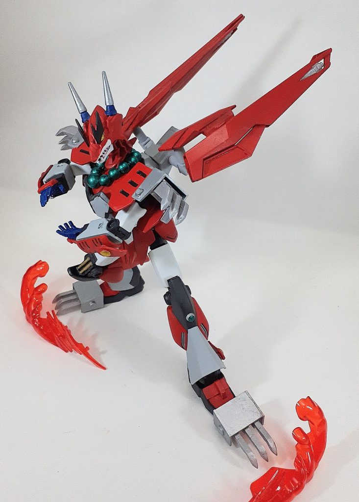 元ネタのドラグーンはバリバリの格闘タイプ、爆炎の武道家の異名を持ち、同じカプコンだからか波動拳や昇龍拳を使って攻撃します。   