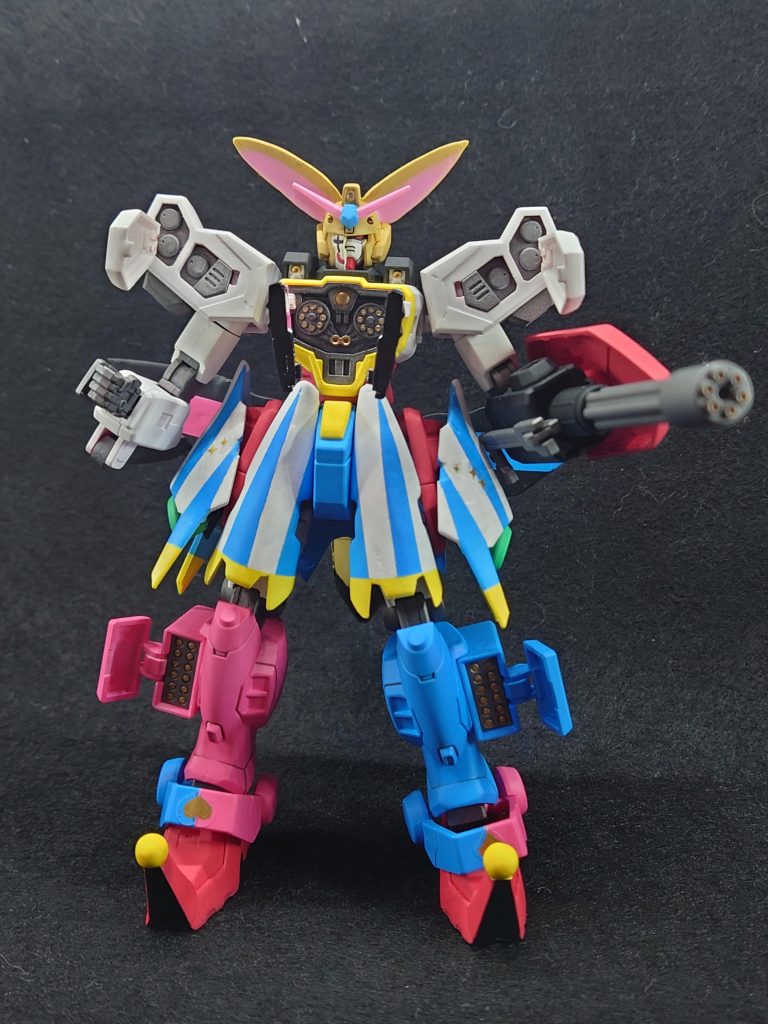 今回はパテで色々パーツを作製して自分にとって良い勉強になった機体でした。次はもっとキレイに盛れるように頑張ります💪