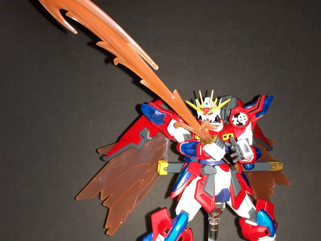 クリアパーツもガンダムマーカーで塗装できてよかった