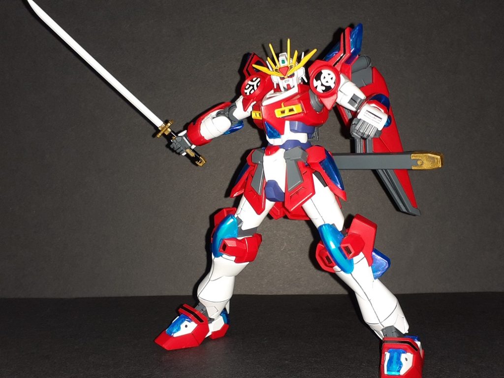 刀周りは珍しく部分塗装