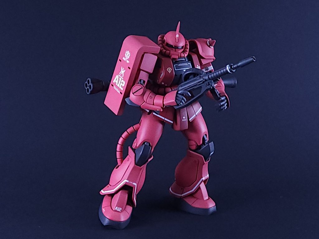 ちゃんと武器も塗装しました。