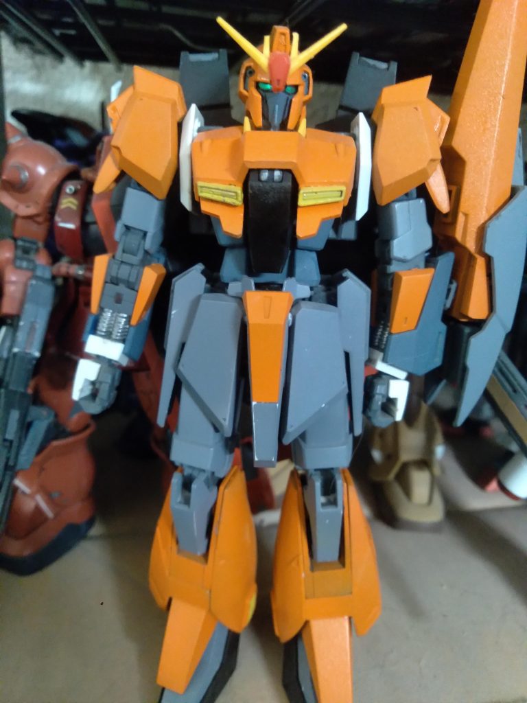 Universal Century custom Orange Bullet Zeta Gundam