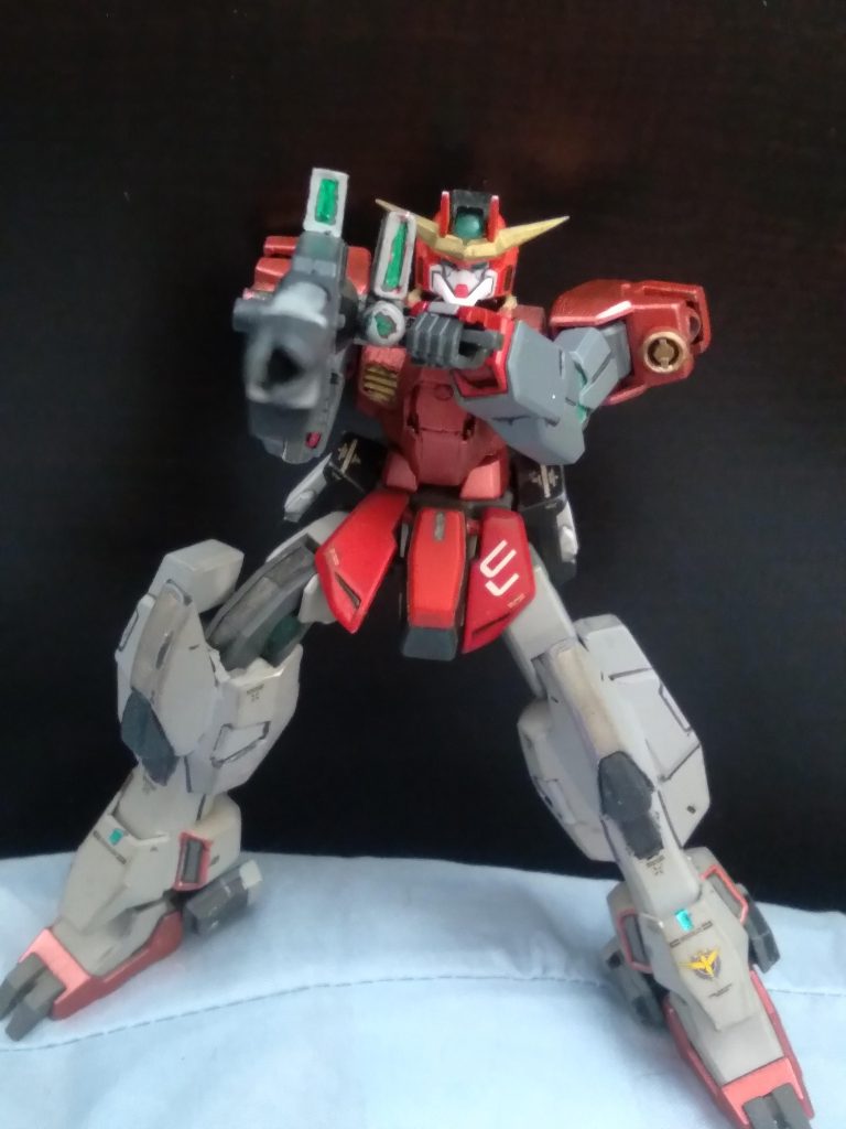 It's a combination of Gundam Zabanya, Cheridum Gundam, Raphael Gundam, and Astrea Type F for the weapons