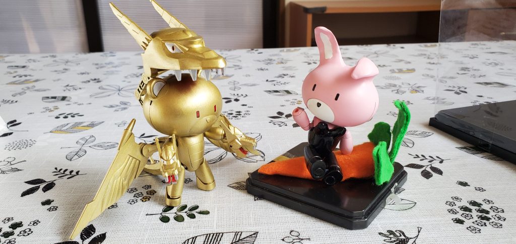 ウサッガイと交代。