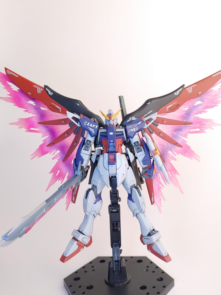 HGCEディスティニーガンダム–2枚目/制作者：YAKISOBA