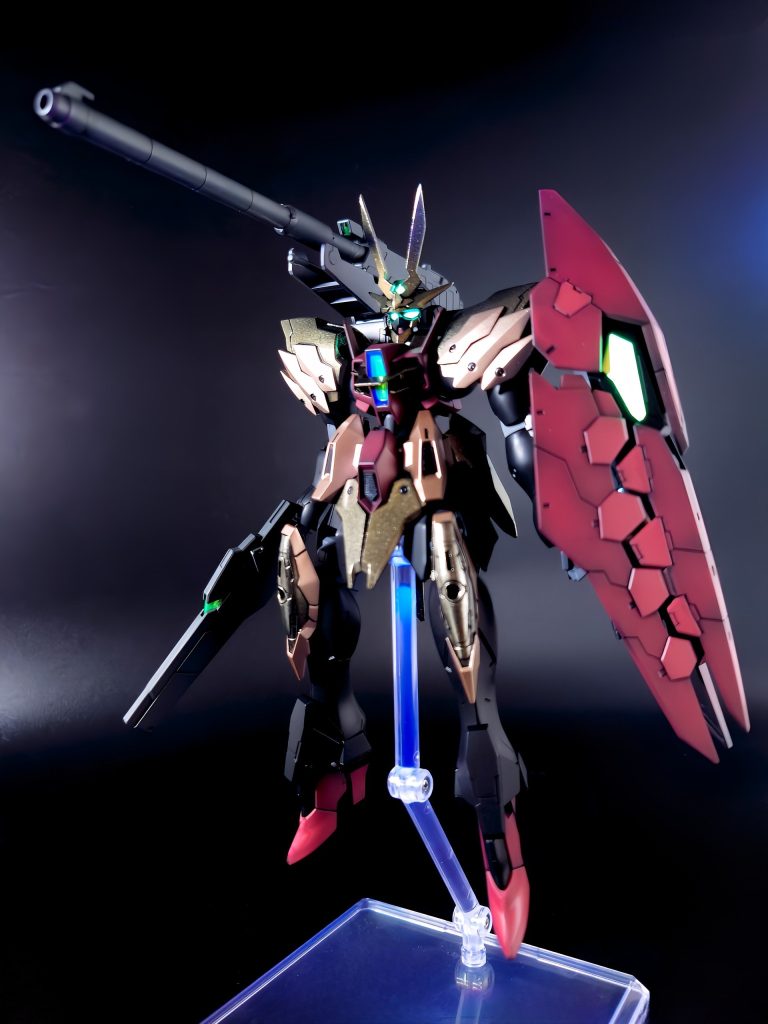 滑腔砲とドラゴンヘッドを装着した姿。ようやく様になってきた感じ。