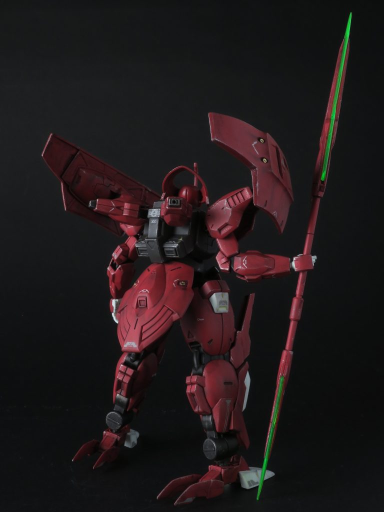 モールドのところにはリアルタッチマーカーでスミ入れしてます。