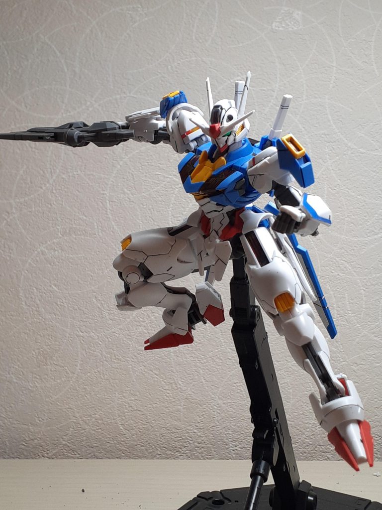 ビットオン状態です。これあとで気づきましたが、肩のビット上下逆ですね。恥ずかしい…