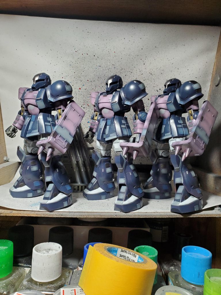 なんちゃってRG…【黒い三連星ザクI】–5枚目/制作者：マ～房