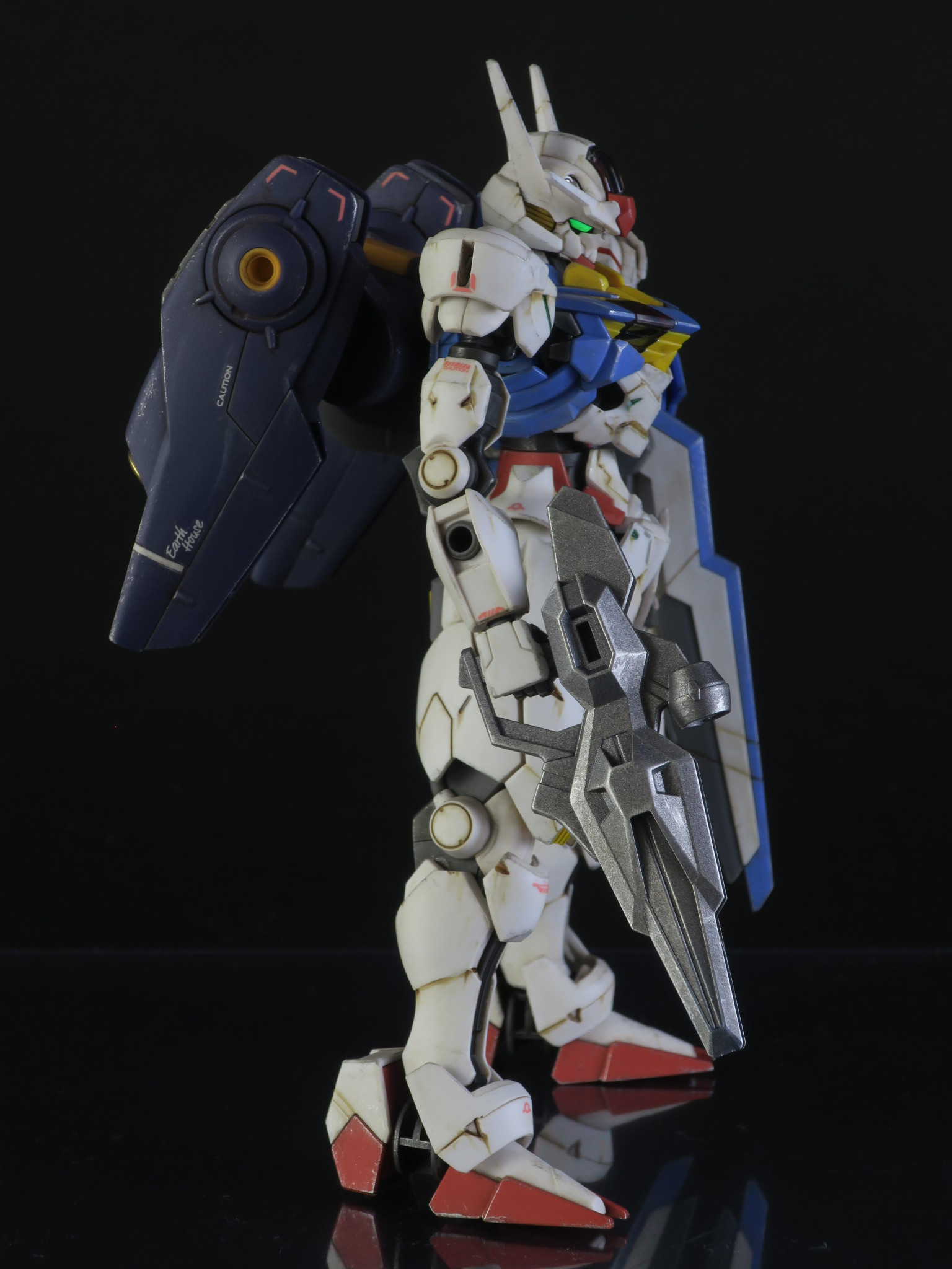 HG ガンダムエアリアル フライトユニット装備 ライトウェザリング｜ReverseRootsさんのガンプラ作品｜GUNSTA（ガンスタ）