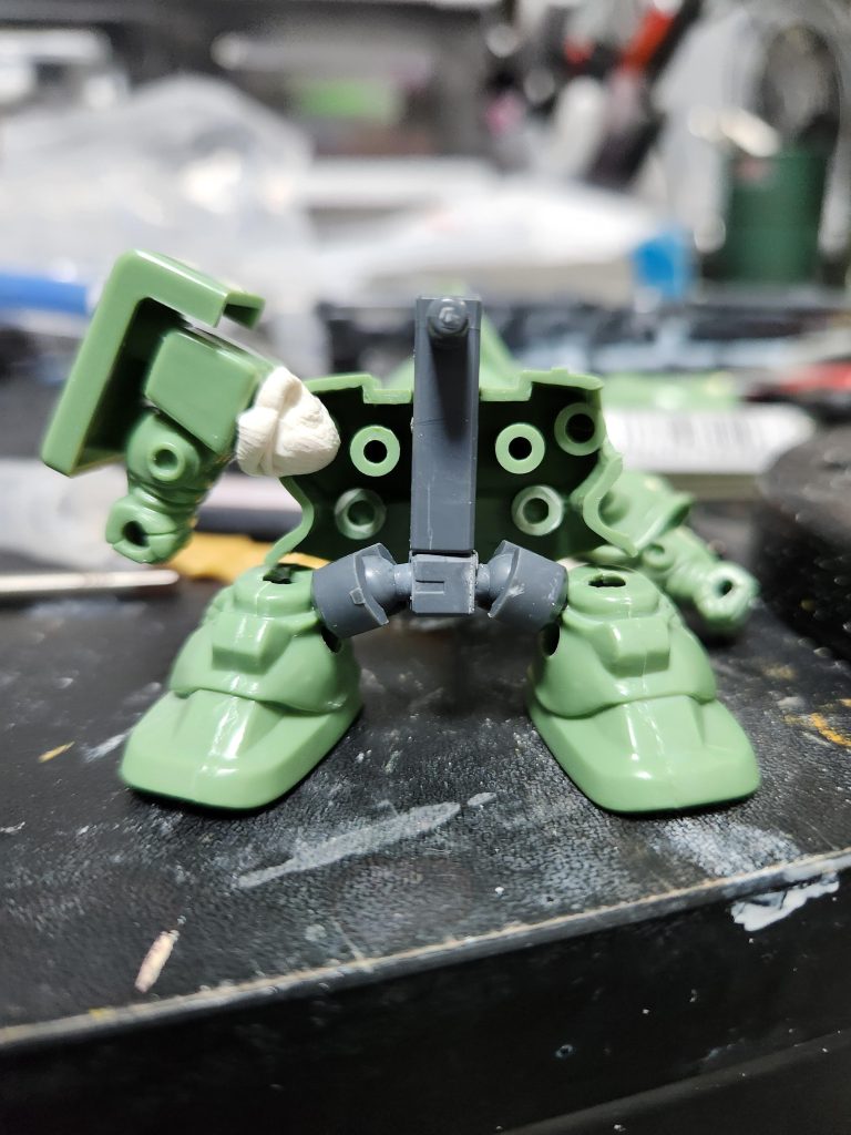 下半身の位置調整