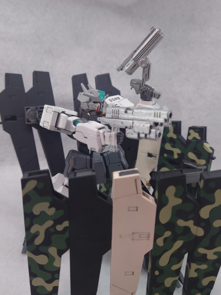 いろんな銃持たせてみた🔫(‐ω･｀ )