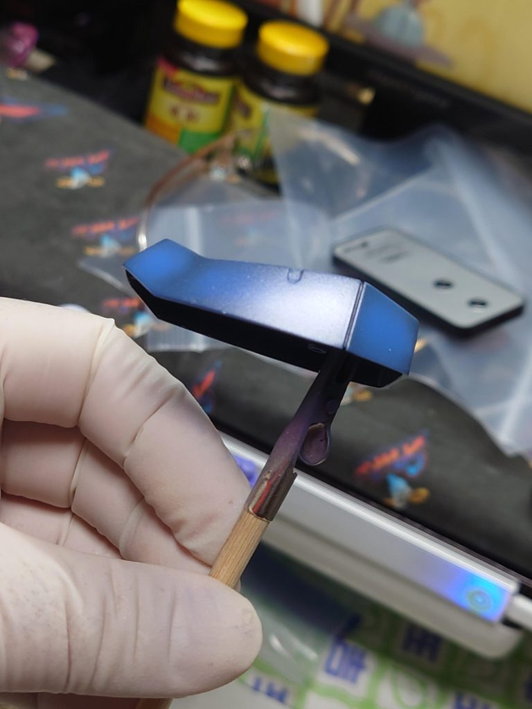 ジャンクパーツで試し塗装②