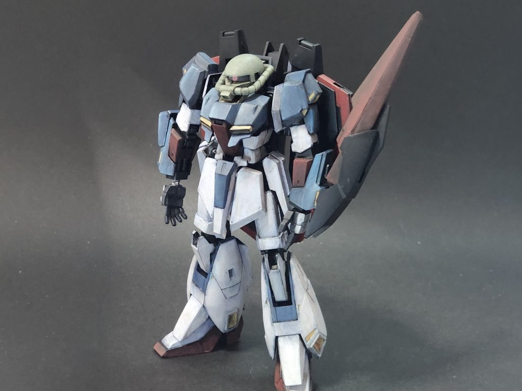 ちょうどザク組んでたのでΖザクです