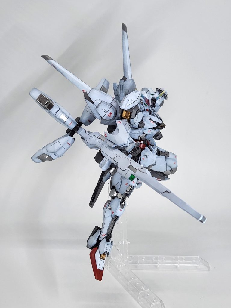 バリアブルロッドライフルは塗り分けが楽しかったです。