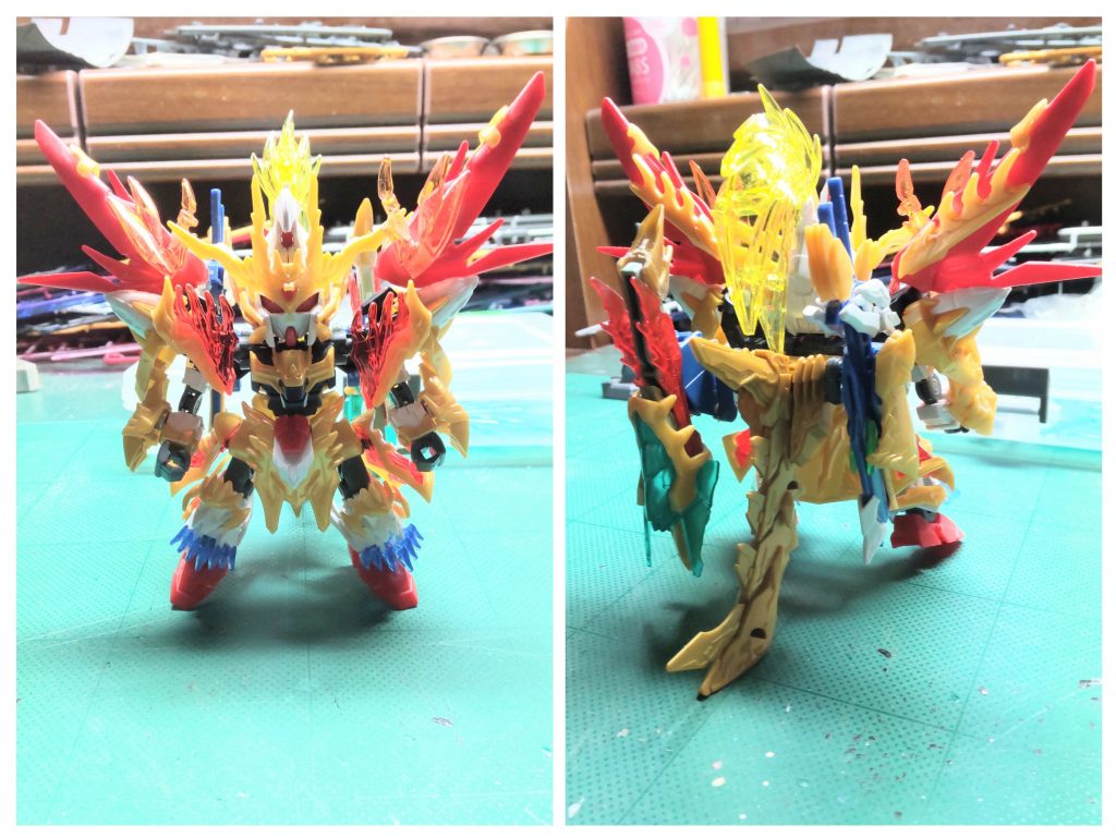 ほぼ完成状態の仮組み今まで塗装前の仮組みをきちんとしてこなかったので、塗装後の組み立て時にあれ?あれ?となったことが何回あったことか………今年はそうならないように、自戒の意味も込めて写真を撮るようにしました!