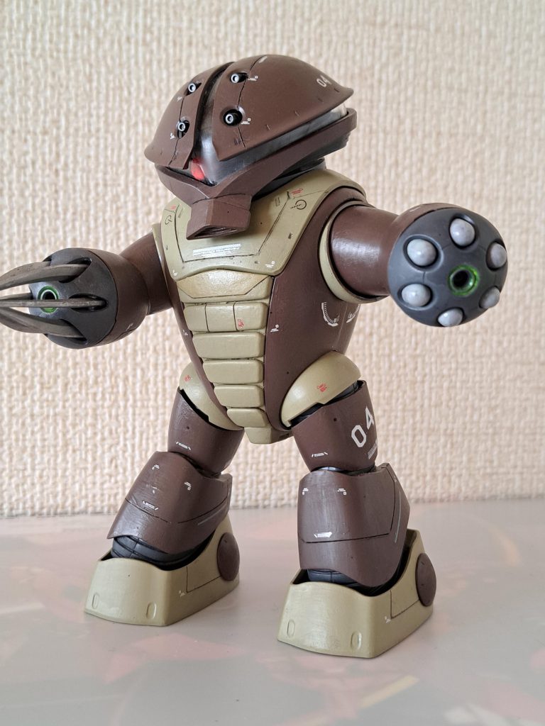 やっぱりモビルスーツなのに可愛いです