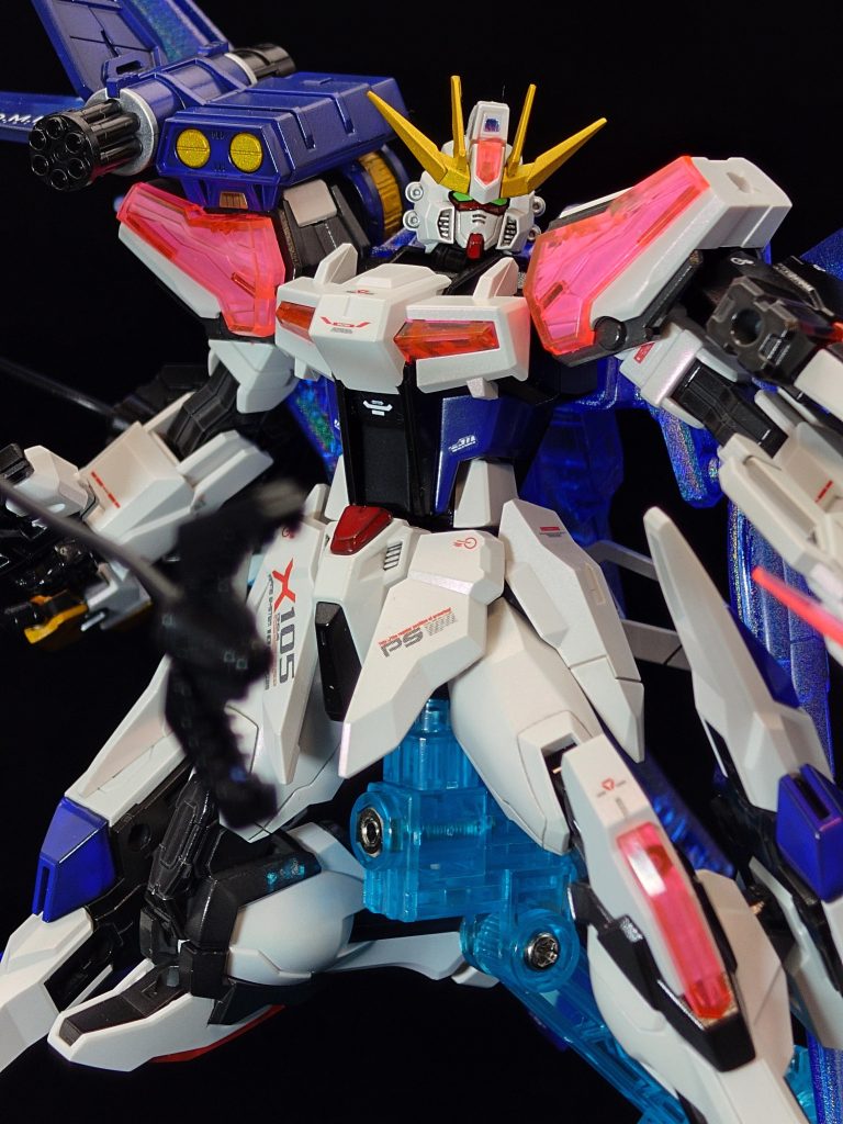 同ポーズのブラックライト未使用時。