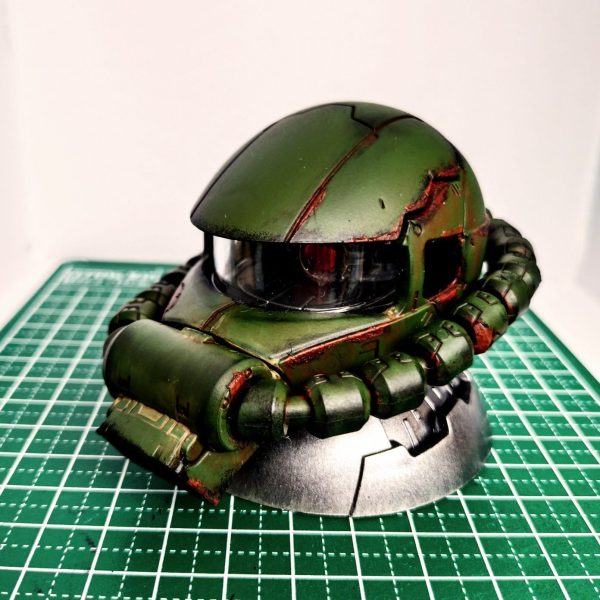 ザクヘッド　ウェザリング