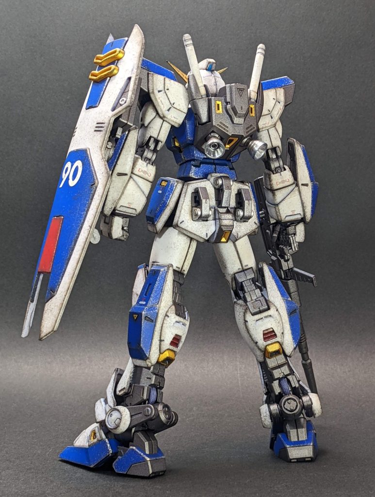 バーニアをメッキシルバーで塗装すると金属っぽくて良いですね😆