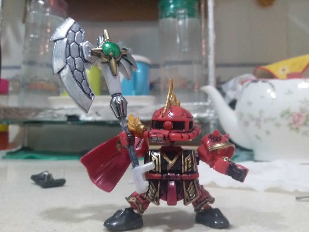 三国伝 司馬炎ザクⅡ–2枚目/制作者：LUNLUN（邪道可動）