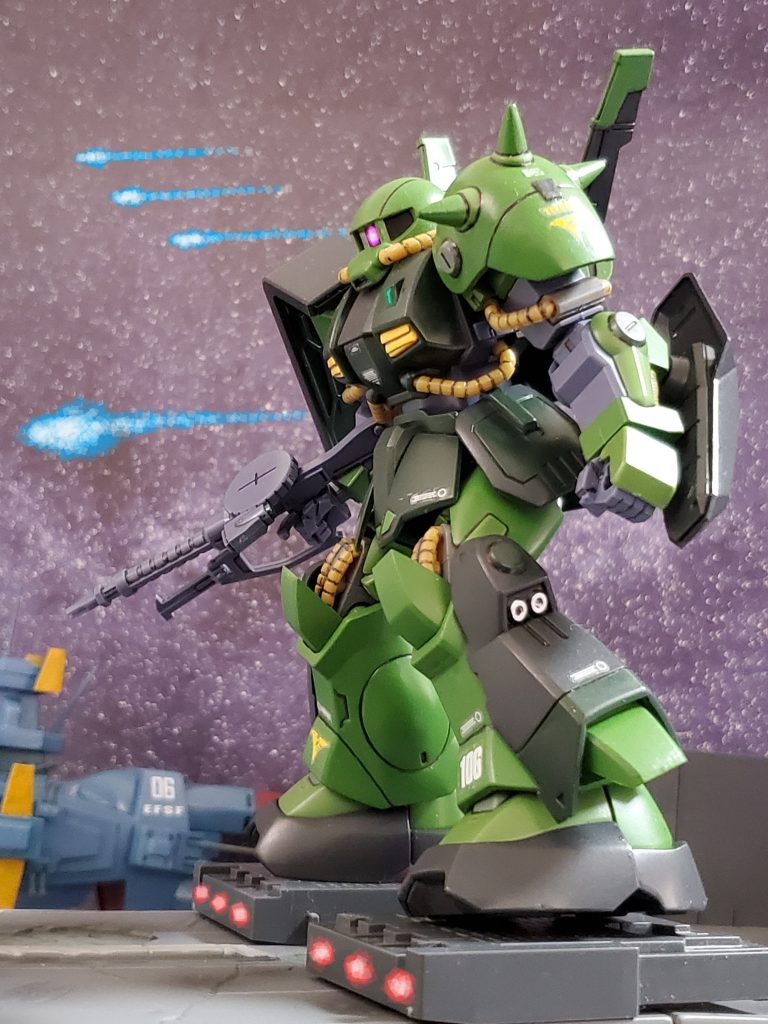 ティターンズ全体に配備されたジムに代わる量産主力機ハイザックも艦隊から次々に発艦~👊✨ジムとザクの融合を果たした高性能な量産機体として連邦軍全体に配備されている🎶