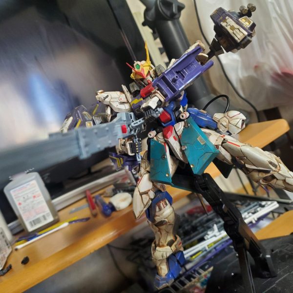 ガンダムアストレイアウトフレームD(ライジングストライカー装備)