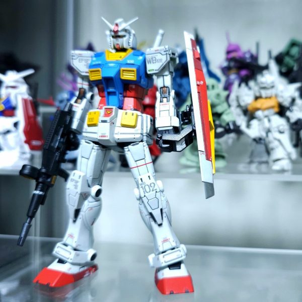 新年初ガンプラ塗装