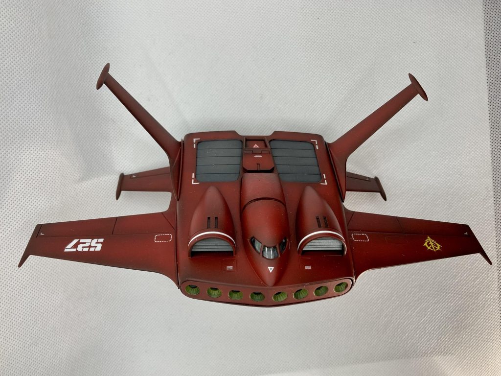 先行した作成してあったHGUC グフリバイブ版のデザイン見劣りしないようにディテールの追加とデカールを貼りました