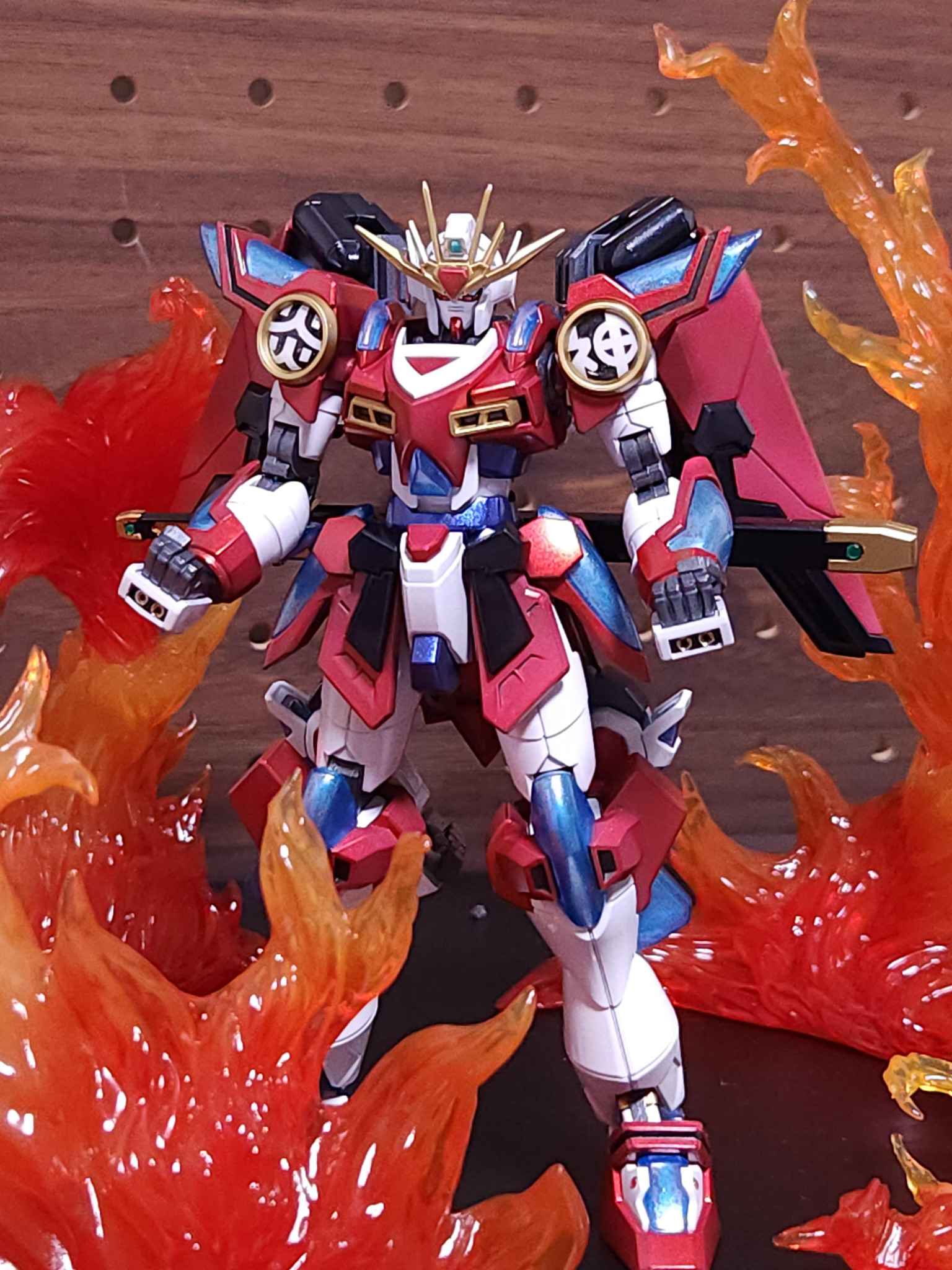 HGシン・バーニングガンダム｜らびれおさんのガンプラ作品｜GUNSTA 