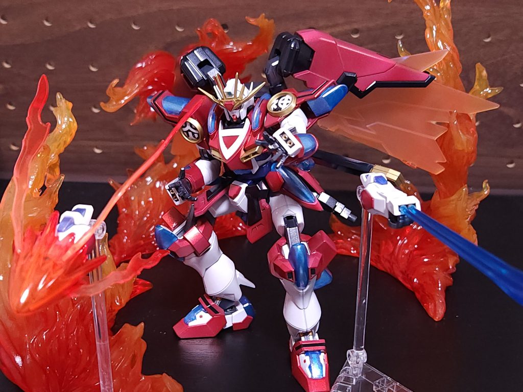 甲の空洞にパーツを仕込み、ビームエフェクトが接続出来るように加工しました。かなり満足感が高く、今後もライフル先とかに活用していきたいと思います。最後まで見ていただき、ありがとうございます!