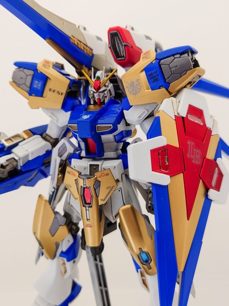 HGUC　Hi‐ν2アサルトバスターガンダム–9枚目/制作者：パイナップル少佐